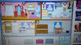 Holly Hobbie dollhouse decorate game past flash games [upl. by Attinahs]