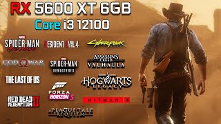 i3 12100  RX 5600 XT  Test In 12 Games at 1080p  2023 [upl. by Smoot]