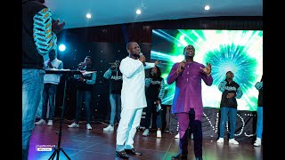 Ps Isaiah FosuKwakye Jnr and Rev Edwin Dadson with Explo in a time worship at Explo Nite of Joy 19 [upl. by Savina]