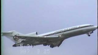 JALampANA B727 Takeoff [upl. by Jaf857]