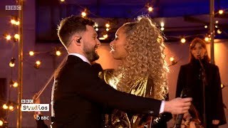 Calum Scott amp Leona Lewis – You Are The Reason Live on The One Show Interview 14 Feb 2018 [upl. by Inaflahk]