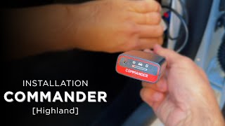 Commander Installation For Model 3 Highland  Enhance Auto [upl. by Aliuqat]