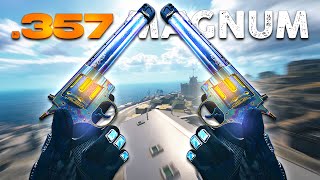 the AKIMBO 357 MAGNUMS are BROKEN in Warzone 2SHOT  BEST Class Setup [upl. by Marlyn403]