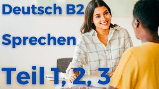 Telc Deutsch B2 Sprechen Teil 1 Teil 2 Teil 3  Reisen Thema B2  Diskussion B2 Telc [upl. by Imogene]