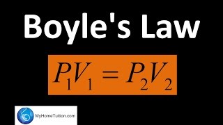 Boyles Law  Heat  Physics [upl. by Namhar978]