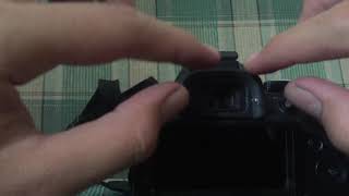 Cara mengganti karet Eyecup Nikon D3200 [upl. by Obara]