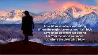 Up Where We Belong  Joe CockerJennifer Warnes  LyricsHQ [upl. by Yeorgi767]