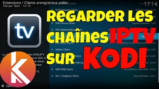 Regarder les chaines TV sur Kodi à partir dune URL ou dun M3U  M3U8 avec PVR IPTV Simple Client [upl. by Rekcut]