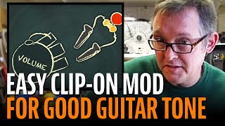 Good guitar tone from 010 easy clipon mod [upl. by Ingunna]