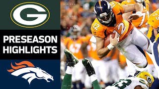 Packers vs Broncos  NFL Preseason Week 3 Game Highlights [upl. by Arndt]