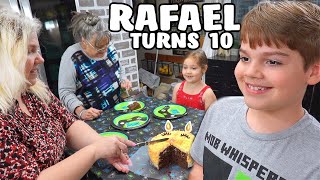 Rafael Turns 10  First Double Digit Birthday with Big Gifts [upl. by Warder335]