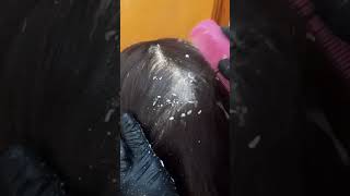 scalp scratchingmannequin headscratching brushingasmr asmrsounds tingling [upl. by Aber]