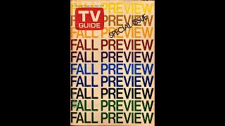 TV GUIDE FALL PREVIEW 1973COVER TO COVER [upl. by Schroeder]