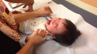 Baby Getting 1 Year Vaccination Shots [upl. by Ares]