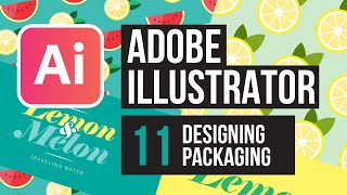 Package design in Adobe Illustrator [upl. by Sully28]