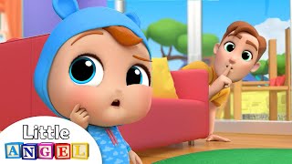 The Boo Boo Song  Little Angel And Friends Kid Songs [upl. by Airamesor]