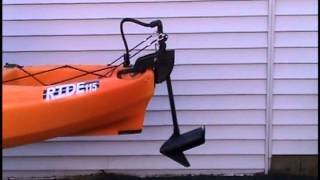 Bassyaks Kayak trolling motor lift [upl. by Kast]