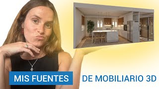 ¿De Dónde Saco MIS MODELOS 3D 🛋️ Mobiliario y Decoración en Revit [upl. by Nugent504]