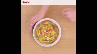 Salad in 5 Second Chopper By Tefal [upl. by Auqinaj]