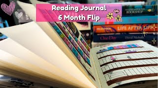 Reading Journal 6 Month Flip  Full Explanation [upl. by Wahlstrom]