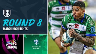 Zebre Parma v Benetton  Match Highlights  Round 8  United Rugby Championship [upl. by Huba]