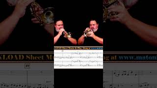 Absolute Perfection Alla Hornpipe from Handels Water Music Suite on Piccolo Trumpets handel [upl. by Wightman]