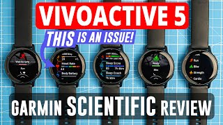 Garmin Vivoactive 5  Indepth Scientific Test Outshines the Venu 3 [upl. by Eemiaj]