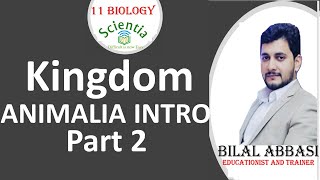 Kingdom Animalia Introduction Part 2 Biology 1 Chapter 10 By Scientia Urdu Hindi [upl. by Ateekahs286]