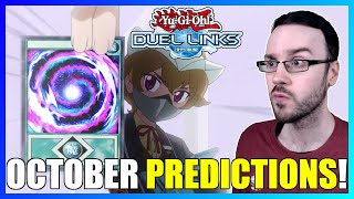 DUEL LINKS MASSIVE OCTOBER UPDATE PREDICTIONS  Rush Duel Links [upl. by Davina429]