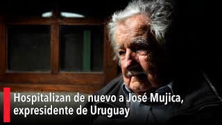 Hospitalizan de nuevo a José Mujica expresidente de Uruguay [upl. by Phelgon]