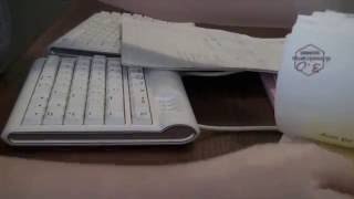 Typing and paper sorting  ASMR [upl. by Ahsyle457]