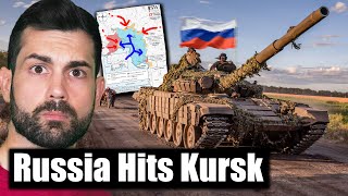 Russian Forces Attempt to Retake in Kursk [upl. by Muhcon]