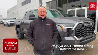 ULTIMATE 2024 TUNDRA CUSTOM TRUCK  medicinehattoyota [upl. by Baun225]