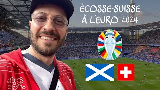 Jai pu aller voir ÉcosseSuisse à lEuro 2024 🥹 [upl. by Liscomb]