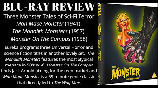 Three Monster Tales of SciFi Terror Eureka Region B Bluray Review [upl. by Benetta]