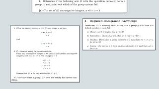 211c  Herstein Chapter 2 Section 1 Problem 1c [upl. by Sailesh]