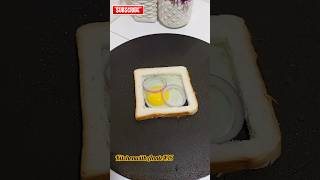 Creative Onion Egg Bread Toast shorts shortvideo kitchenwithannie [upl. by Mizuki]