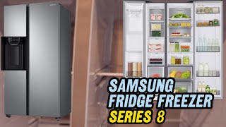 Samsung 8 Series RS68A884CSL Freestanding 6535 American Fridge Freezer Does It Worth the Money [upl. by Hutchings]