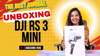 Unboxing Dji Rs 3 Mini  Reena Rawat  Globe on a budget [upl. by Kalb]