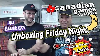 Canadian Games  Valencia Unboxing Friday Night 2024 [upl. by Catharina]