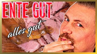 Entenbrust richtig grillen  kennst Du diesen Trick  Barbarie Entenbrust perfekt zubereiten MGBBQ [upl. by Eatnoed]