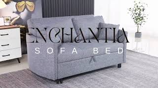 Enchantia Sofa Bed Grey [upl. by Yasnyl775]