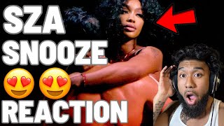 SZA  Snooze Official Video  REACTION [upl. by Colleen134]