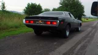 dodge charger 1972 400ci burnout [upl. by Yvette]