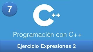 7 Programación en C  Expresiones  Ejercicio Expresiones 2 en C [upl. by Halet]