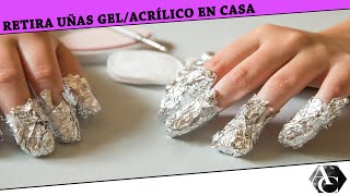 RETIRA uñas gelacrílico en casa a bajo costo Miércoles de belleza Annie Cusp [upl. by Gervais]