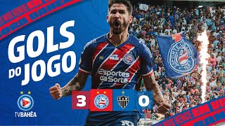 BAHIA 3 x 0 ATLÉTICOMG  GOLS  BRASILEIRÃO 150924 [upl. by Leidgam]