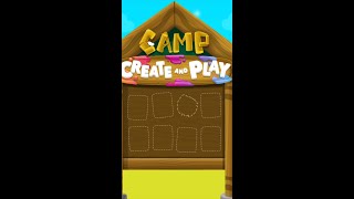 Create amp Play Summer Camp summer crayola appgames camp animation kidsgames shorts [upl. by Gabler824]