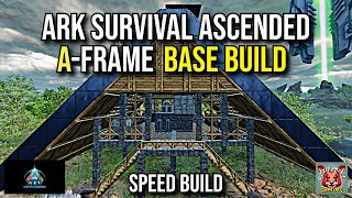 AFrame Base Build  Ark Survival Ascended [upl. by Caia]