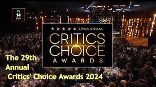 The 29th Annual Critics Choice Awards 29я церемония Выбор критиков 2024 [upl. by Nnybor]